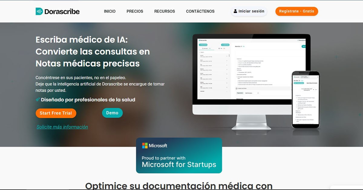 Herramientas de Inteligencia Artificial en Medicina_Dorascribe