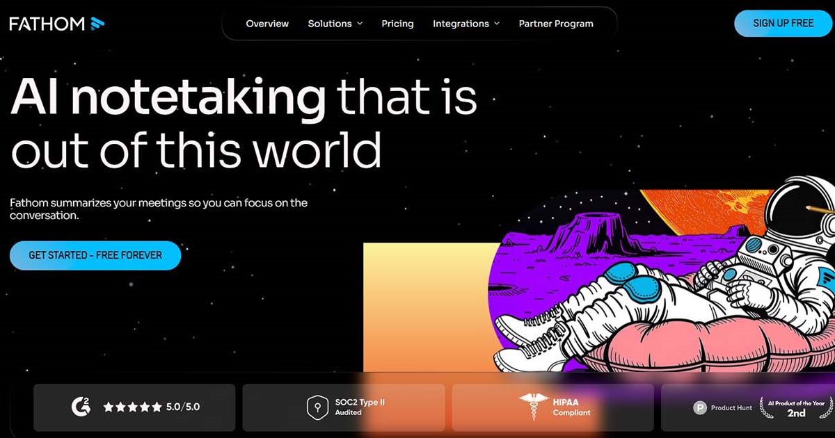 Mejores Herramientas de Inteligencia Artificial Gratis-Fathom