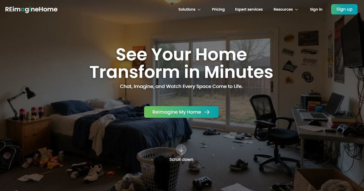 Mejores Herramientas de Inteligencia Artificial Gratis-Reimagine Home