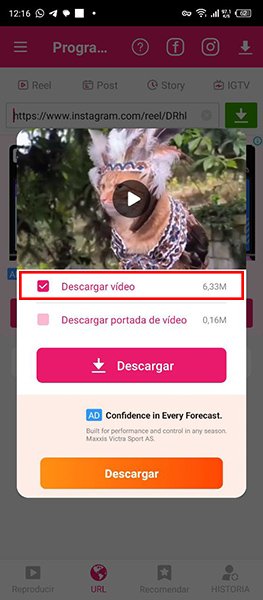 Descargar reels de Instagram - Cómo Descargar desde una App!