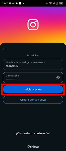 Instagram Login Cómo Iniciar Sesión Desde la App