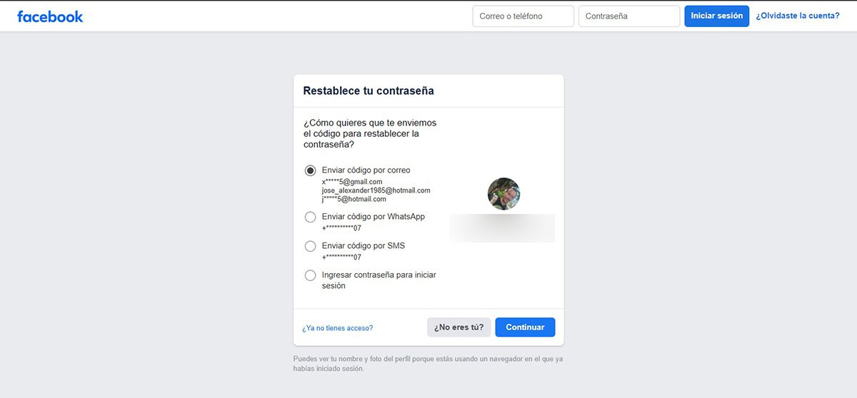 Iniciar Sesión en Facebook - Recuperar Cuenta de Facebook por Olvido de Contraseña