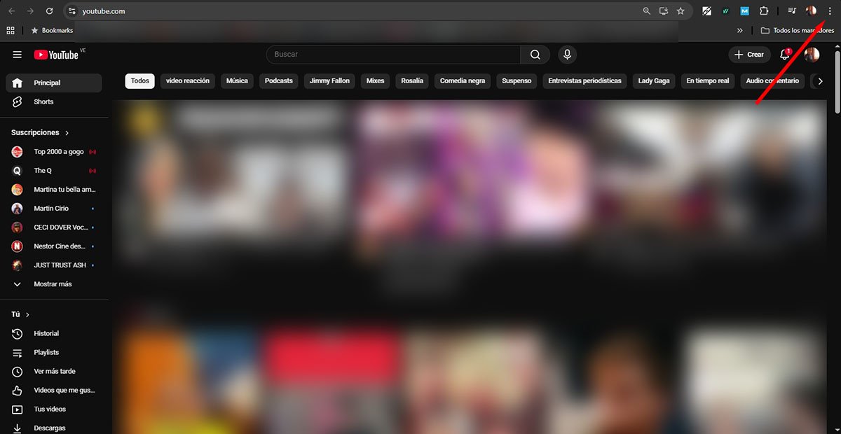 Iniciar sesion en Youtube - Actualizar Navegador Para Resolver Fallos en YouTube