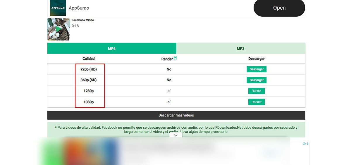 Cómo Descargar Reels de Facebook Desde la PC