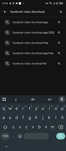 Cómo descargar reels de Facebook Desde una App en Dispositivo Móvil