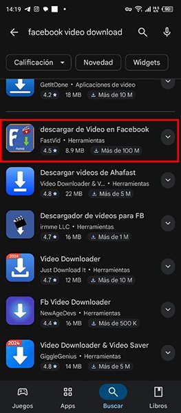 Cómo descargar reels de Facebook Desde una App en Dispositivo Móvil