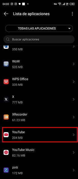 Iniciar sesion en Youtube - Eliminar Cache y Datos de YouTube