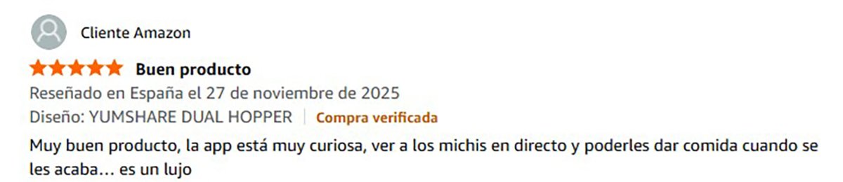 Opiniones del Comedero Inteligente Para Mascotas de PETKIT