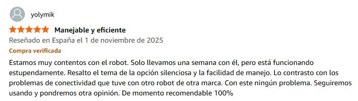 Opiniones del Robot Aspirador Xiaomi S20