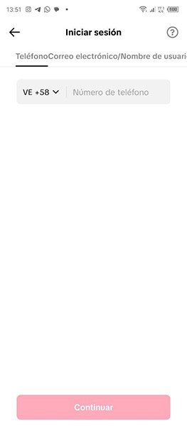 TikTok Login Pasos Para Iniciar Sesión Desde el Teléfono Inteligente