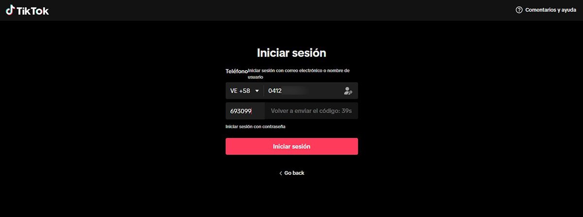 Tiktok Login Pasos Para Iniciar Sesión Desde la Web
