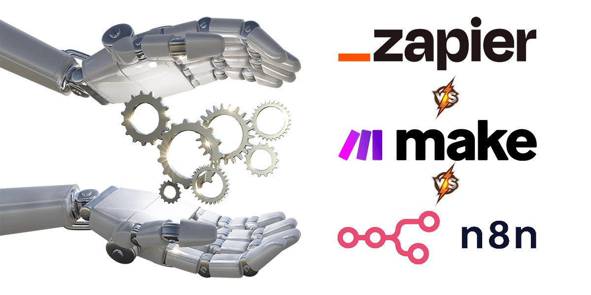 Comparativa de Herramientas Para Automatización de Flujos de Trabajo Zapier vs Make vs n8n
